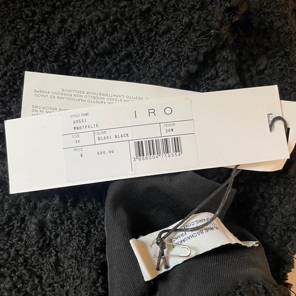 NWT IRO PARIS Tweed Jacket - Picture 5 of 7